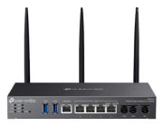 Image de TP-Link Omada AX3000 routeur sans fil Gigabit Ethernet Bi-bande (2,4 GHz / 5 GHz) Noir (DR3650V)