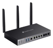 Image de TP-Link Omada AX3000 routeur sans fil Gigabit Ethernet Bi-bande (2,4 GHz / 5 GHz) Noir (DR3650V)
