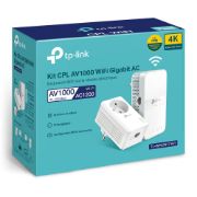Image de TP-Link TL-WPA7617 KIT 1200 Mbit/s Ethernet/LAN Wifi Blanc 2 pièce(s) (TL-WPA7617 KIT(FR))
