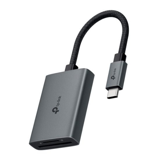 Image de TP-Link lecteur de carte mémoire USB 3.2 Gen 1 (3.1 Gen 1) Type-C Gris (UA430C)