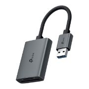 Image de TP-Link lecteur de carte mémoire USB 3.2 Gen 1 (3.1 Gen 1) Type-C Gris (UA430)