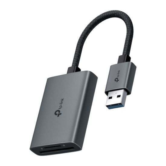 Image de TP-Link lecteur de carte mémoire USB 3.2 Gen 1 (3.1 Gen 1) Type-C Gris (UA430)