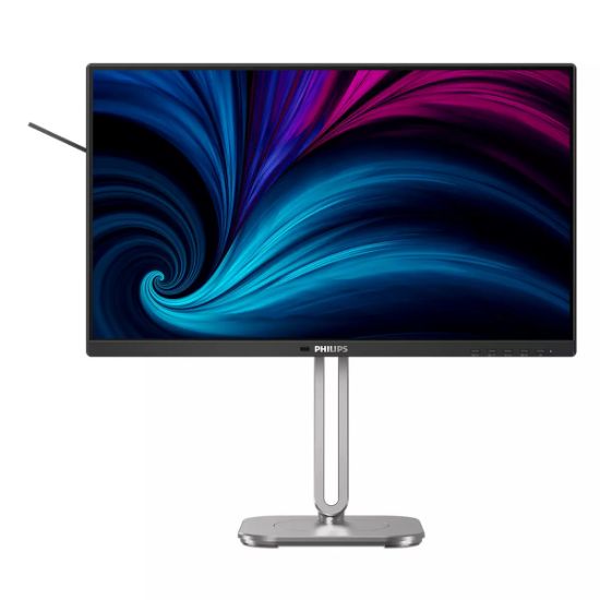 Image de Philips 4000 series écran plat de PC 60,5 cm (23.8") 1920 x 1080 pixels Full HD LCD Gris (24B2U4301/00)