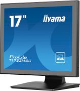 Image de iiyama ProLite écran plat de PC 43,2 cm (17") 1280 x 1024 pixels Full HD LED Écran tactile Dessus de table Noir (T1732MSC-B1SAG)