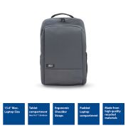 Image de ACT sac à dos Sac à dos normal Gris Polyéthylène téréphthalate (PET) (AC8560)