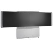 Image de Middle Atlantic Products support pour téléviseur 165,1 cm (65") Gris, Argent, Blanc (FM-DS-6675FW-HD8W)