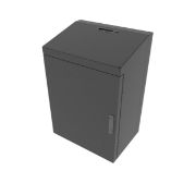 Image de Middle Atlantic Products étagère 8U Rack monté sur le mur Noir (VWM-SD-8-36K-BW)