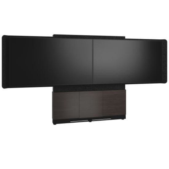 Image de Middle Atlantic Products support pour téléviseur 139,7 cm (55") Noir, Gris (FM-DS-6675FW-GA3B)