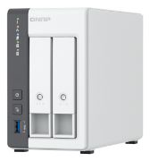 Image de QNAP serveur de stockage NAS Tower Cortex-A Cortex-A55 4 Go HDD Blanc (TS-216G)