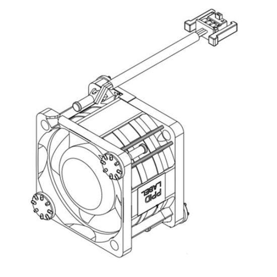 Image de DELL système de refroidissement d’ordinateur Boitier PC Ventilateur (384-BDVM)