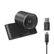 Image de Lenovo webcam 8 MP 1920 x 1080 pixels USB-C Noir (4XC1Q25246)