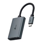 Image de TP-Link lecteur de carte mémoire USB 3.2 Gen 1 (3.1 Gen 1) Type-C Gris (UA440C)