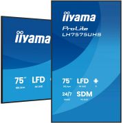 Image de iiyama Écran d'affichage dynamique Écran plat de signalisation numérique 190,5 cm (75") LCD Wifi 500 cd/m² 4K Ultra HD Noir Intégré dans le processeur Android 11 24/7 (LH7575UHS-B2AG)