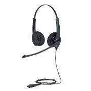 Image de Jabra Biz 1500 Casque Avec fil Arceau Bureau/Centre d'appels Bluetooth Noir (1519-0154)