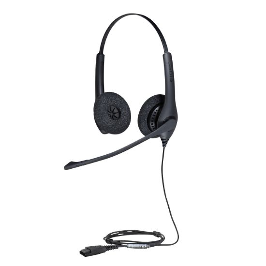 Image de Jabra Biz 1500 Casque Avec fil Arceau Bureau/Centre d'appels Bluetooth Noir (1519-0154)