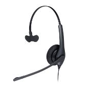 Image de Jabra Biz 1500 Casque Avec fil Arceau Bureau/Centre d'appels Bluetooth Noir (1513-0154)