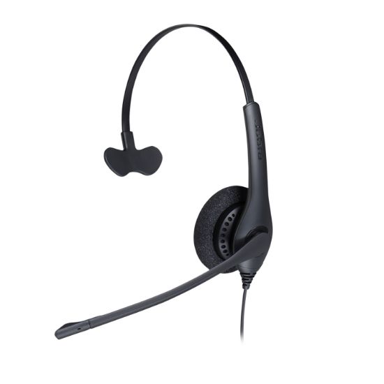 Image de Jabra Biz 1500 Casque Avec fil Arceau Bureau/Centre d'appels Bluetooth Noir (1513-0154)
