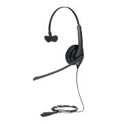 Image de Jabra Biz 1500 Casque Avec fil Arceau Bureau/Centre d'appels Bluetooth Noir (1513-0154)