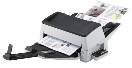 Image de Ricoh fi-7600 Numériseur chargeur automatique de documents (adf) + chargeur manuel 600 x 600 DPI A3 Noir, Blanc (PA03740-B501)