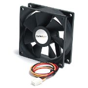 Image de StarTech.com Ventilateur PC Silencieux à Double Roulement à Billes - Alimentation TX3 - 92 mm (FAN9X25TX3L)