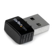 Image de StarTech.com Mini adaptateur USB 2.0 réseau sans fil N 300Mb/s - Clé USB WiFi 802.11n 2T2R (USB300WN2X2C)