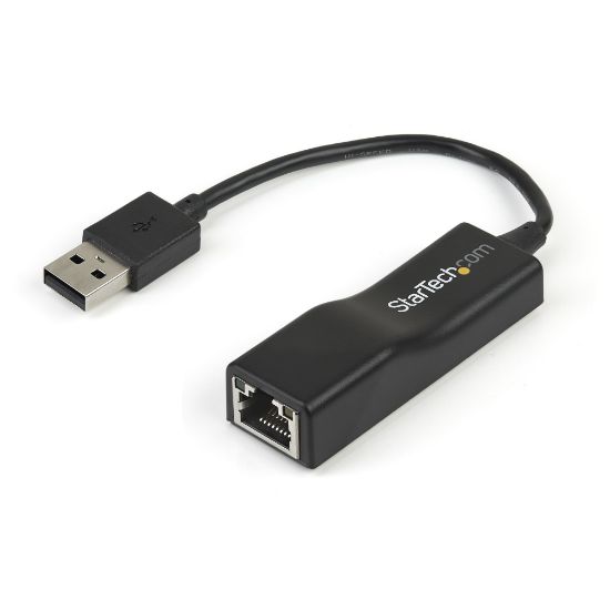 Image de StarTech.com Adaptateur réseau USB 2.0 vers Ethernet - 10/100 Mb/s - Convertisseur USB vers RJ45 - M/F (USB2100)