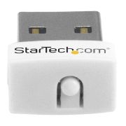 Image de StarTech.com Mini Clé USB Sans Fil N 150 Mbps - Adaptateur USB WiFi 802.11n/g 1T1R - Blanc (USB150WN1X1W)