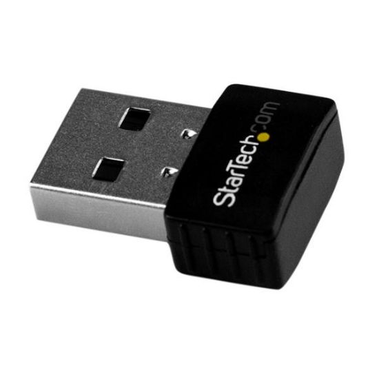 Image de StarTech.com Adaptateur USB WiFi - AC600 - Adaptateur réseau sans fil nano bi-bande (USB433ACD1X1)