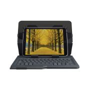 Image de Logitech Universal Folio with integrated keyboard for 9-10 inch tablets Noir Bluetooth QWERTY Anglais britannique (920-008341)