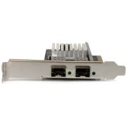 Image de StarTech.com Carte réseau PCI Express à 2 ports fibre optique 10 Gigabit Ethernet avec SFP+ ouvert et chipset Intel (PEX20000SFPI)