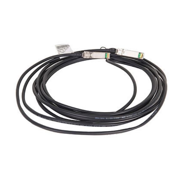Image de HP X240 10G SFP+ 5m DAC câble InfiniBand et à fibres optiques SFP+ Noir (JG081C)