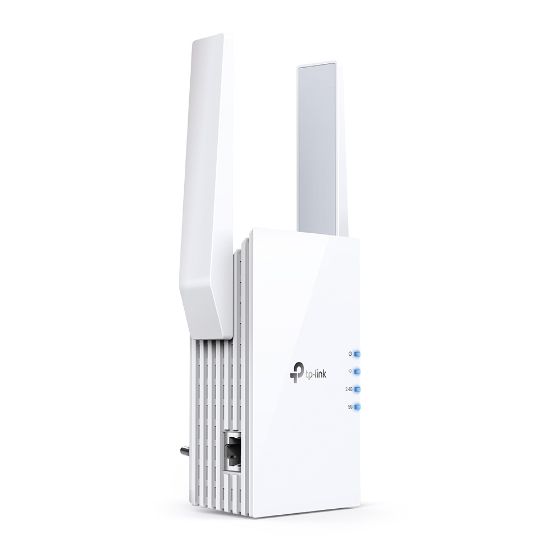 Image de TP-Link prolongateur réseau Émetteur et récepteur réseau Blanc 10, 100, 1000 Mbit/s (RE505X)