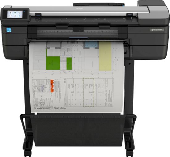 Image de HP Designjet Imprimante multifonction T830 24 pouces (F9A28D#B19)