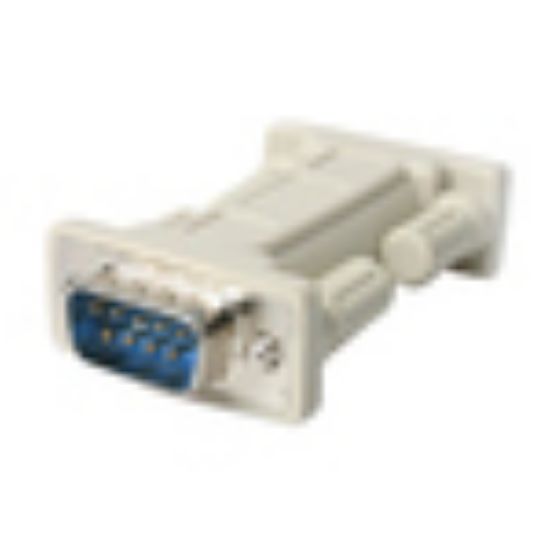 Image de StarTech.com Adaptateur null modem DB9 série RS232 - M/M (NM9MM)