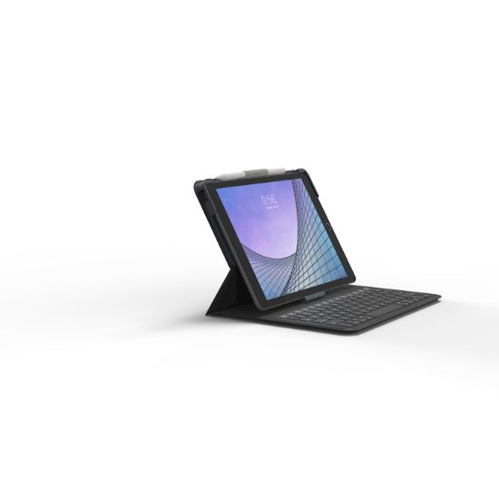 Image de ZAGG Messenger Folio 2 Anglais britannique Bluetooth Charbon de bois (103007169)