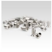 Image de StarTech.com Visses M5 50 Pcs - Longueur 10mm - Montage Ventilateur PC/Serveur - Visses Auto Perforantes Montage Fan PC/Serveur - Tête Plate Phillips - Trous Montage M5 - Mé ... (M5FANSCREW10)