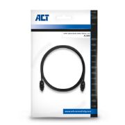 Image de ACT câble audio 1,2 m TOSLINK Noir (AC3690)