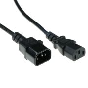 Image de ACT 230V connection cable C13 - C14 3 m Noir (AK5031)