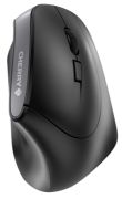 Image de CHERRY MW 4500 Souris ergonomique sans fil, pour droitiers, inclinée à 45°, noir, USB (JW-4500)