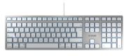 Image de CHERRY KC 6000 SLIM FOR MAC clavier Bureau USB QWERTY Anglais britannique Argent (JK-1610GB-1)