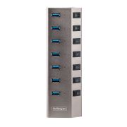 Image de StarTech.com Hub USB-C avec Auto-Alimenté à 7 Ports - Hub USB Type C vers USB-A pour PC de Bureau/Portable - Hub USB 3.0 5Gbps avec Alimentation 7 Ports - Splitter USB ... (5G7AIBS-USB-HUB-EU)
