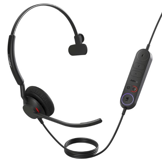 Image de Jabra Engage 40 Casque Avec fil Arceau Bureau/Centre d'appels USB Type-C Noir (4093-413-299)
