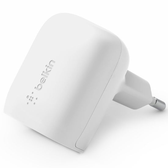 Image de Belkin BoostCharge Smartphone, Tablette Blanc Secteur Charge rapide Intérieure (WCA006VFWH)