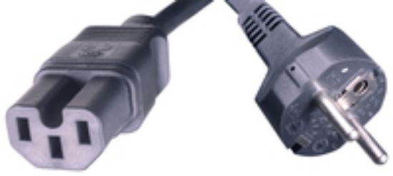 Image de HP E Networking 2.5M C15 to CEE 7-vii Power Cord Cordon d'alimentation (J9945A)