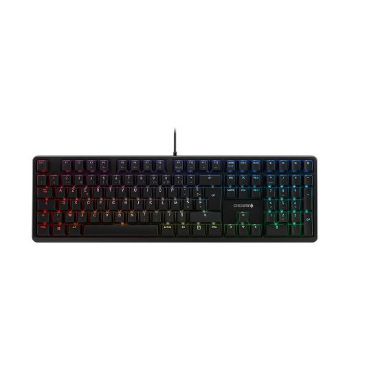 Image de CHERRY G80-3000N RGB clavier Universel USB AZERTY Français Noir (G80-3838LWBFR-2)