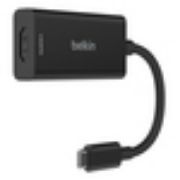 Image de Belkin câble vidéo et adaptateur HDMI Type A (Standard) USB Type-C Noir (AVC013BTBK)