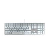 Image de CHERRY KC 6000C FOR MAC clavier Universel USB QWERTY Nordique Argent (JK-1620PN-1)