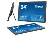 Image de iiyama écran plat de PC 61 cm (24") 1920 x 1080 pixels Full HD LED Écran tactile Noir (T2455MSC-B1)