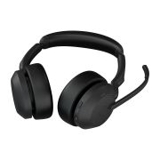 Image de Jabra Evolve2 55 Casque Avec fil &sans fil Arceau Bureau/Centre d'appels Bluetooth Socle de chargement Noir (25599-989-889)