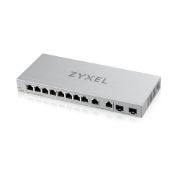 Image de Zyxel commutateur réseau Géré Gigabit Ethernet (10/100/1000) Gris (XGS1210-12-ZZ0102F)